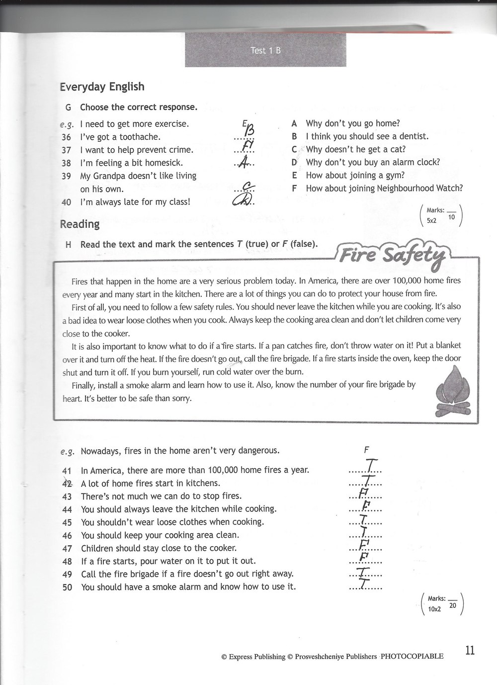 Рабочая тетрадь по английскому языку 7 класс ваулина ответы онлайн