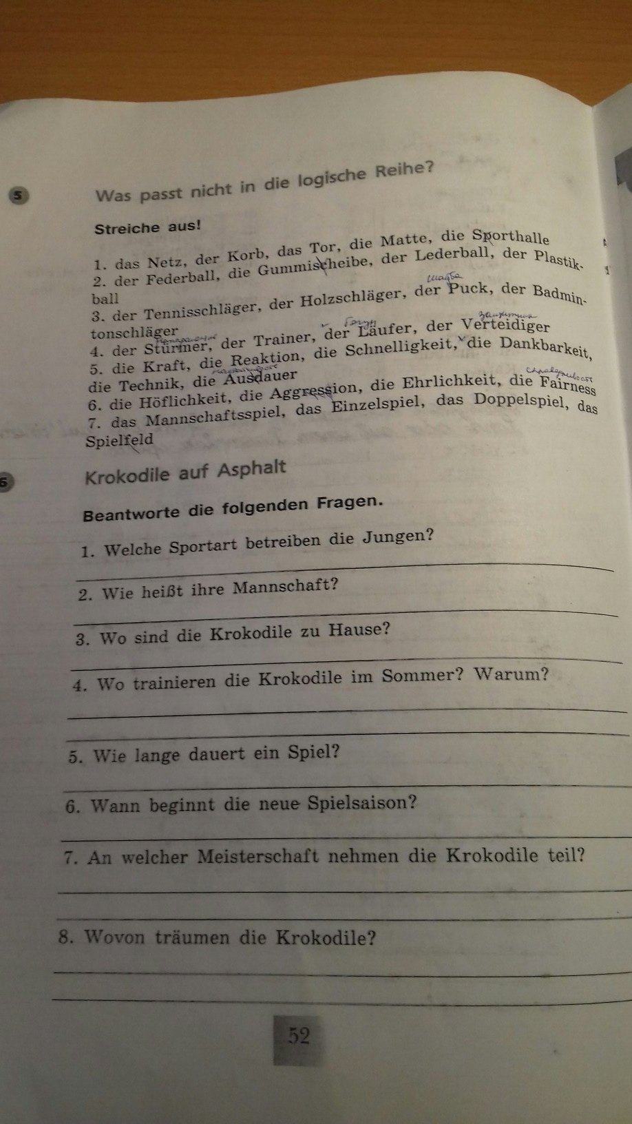 Гдз рабочая тетрадь немецкий язык класс мозаика
